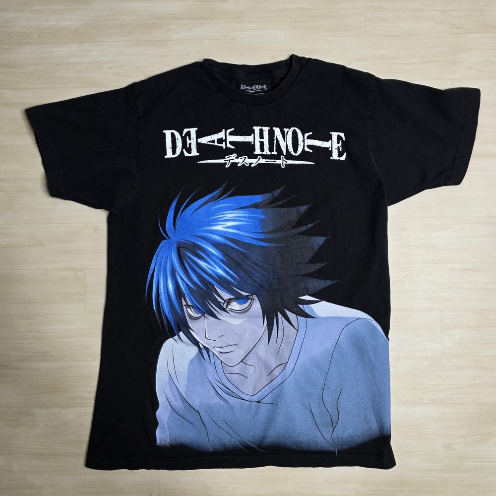 Death Note Viz Media Anime‎ Large Print Graphic Shirt Size Medium